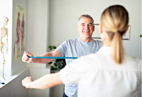 Concept of physiotherapy services in Coral Springs
